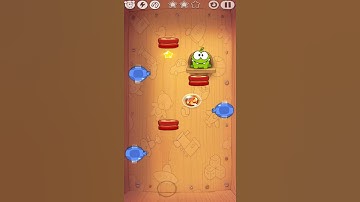 Cut the Rope Om Nom Frog Puzzle Games Android Games Walkthrough #110