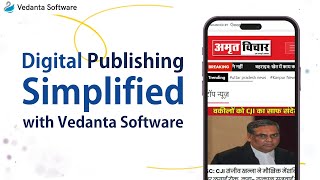 Why 500+ Publishers Trust Vedanta Software | Newsportal & E-Paper CMS
