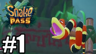 Snake Pass Gameplay Walkthrough Part 1 - World 1 screenshot 3