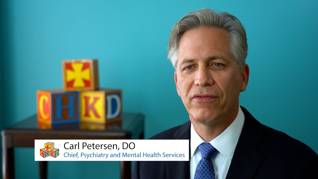 Meet the CHKD Mental Health Team Dr. Carl Petersen YouTube