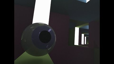 Path Tracing with WebGPU - The Floating Eyeball! :-) [No Audio]
