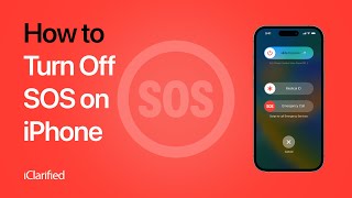 How to Turn Off SOS on iPhone