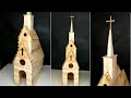 Diy Popsicle Stick | Christmas Church | Handmade Craft