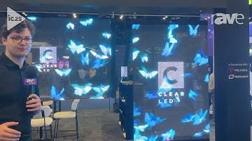 InfoComm 2025: ClearLED Shows Off Its MicroMesh Transparent LED Mesh Displays