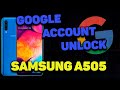 Samsung A505 Google Account Unlock Android 9 U2 FRP Bypass Reset