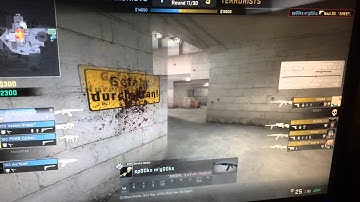 CSGO: 1v5 Nuke Ace Clutch [No Sound]