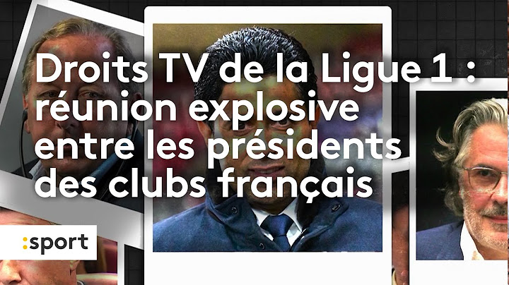 Les images INCROYABLES de la réunion des présidents du foot français pour les droits TV de la L1