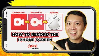 How To Record The iPhone screen Go Record Vs Record It! Vs iPhone | SuperMediaPete screenshot 2