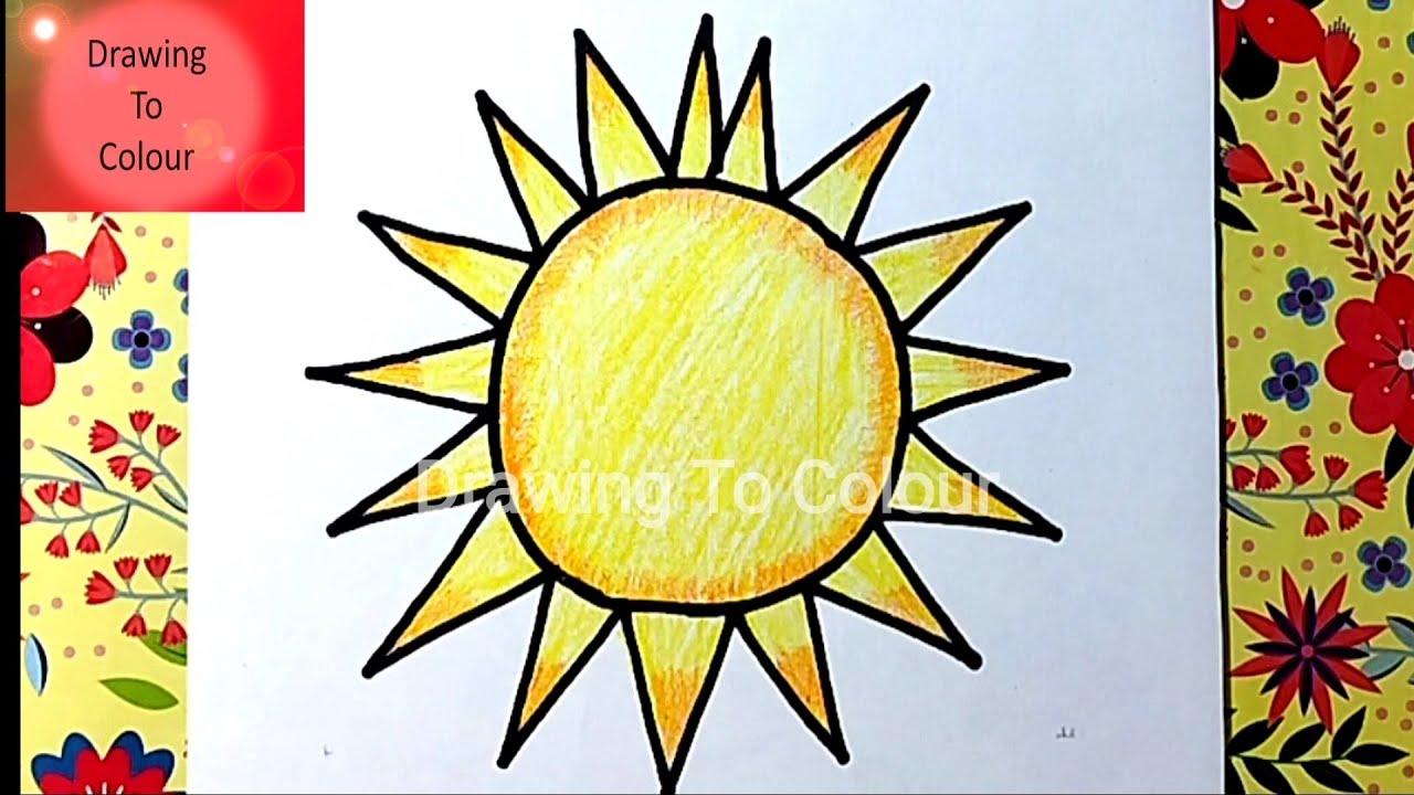 2d Drawing Abstract Vector Creative Illustration Cute For Decoration  Graphic Design The Sun Is Smile Minimal Nature Background Art Hand Draw  Concept On White Background For Decorate Art Work Stock Illustration -