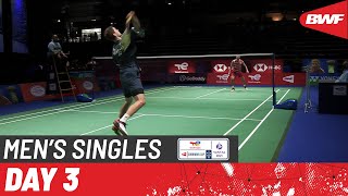 TotalEnergies BWF Sudirman Cup 2021 | Chou Tien Chen (TPE) vs Fabian Roth (GER) | Group B