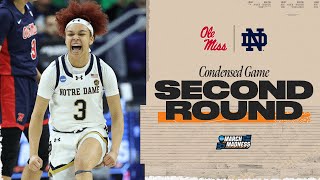 Notre Dame vs. Ole Miss - Second Round NCAA tournament extended highlights