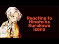 Реакция "Карасуно" на Хинату как Изана Курокава/reaction to Hinata as Izana Kurokawa