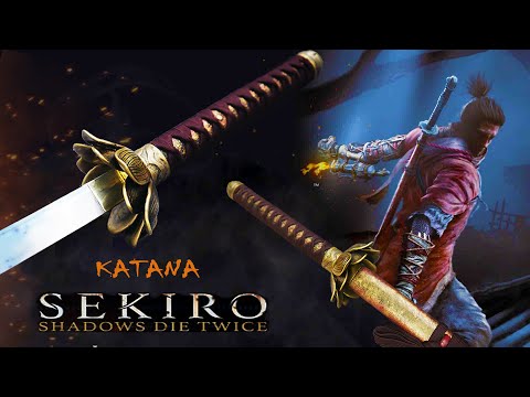 Видео: Ковка катаны по мотивам игры Sekiro - Immortal Slashing Sword SEKIRO