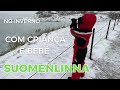 HELSINKI COM CRIANÇA -  NO INVERNO ILHA DE SUOMENLINNA - FINLANDIA - LAPONIA VLOG 4