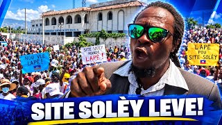 Pèp Site Solèy Leve Kanpe  Pou Mande Lapè.