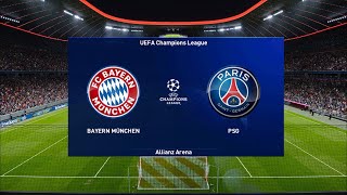 Bayern München X PSG Jogo de volta Da champions League AO VIVO