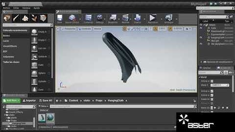 Vertex Shader Cloth Animation Unreal Engine 4