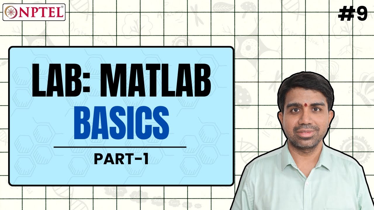 #9 Lab MATLAB Basics | Part 1 | Computational Systems Biology - YouTube