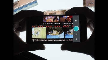 Digitizing photo films with the app Photo Negative Scanner