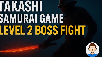 Takashi Samurai Game | Level 2 Boss Fight ⚔️ Epic Ninja Battle Continues! No Commentary Gameplay