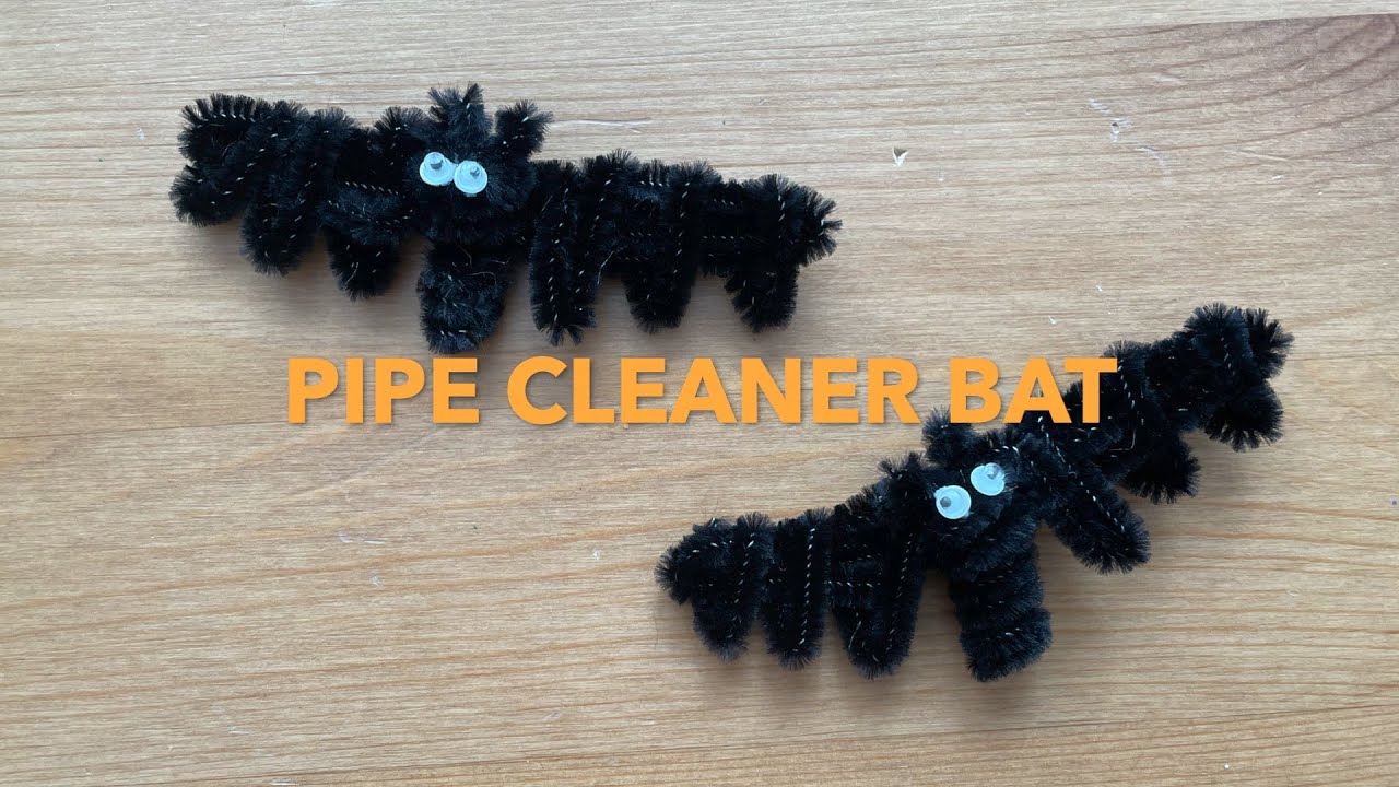 Pipe Cleaner Bat 