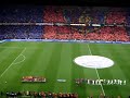 Himno del Barça en Barça-Madrid