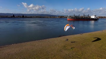 Skydio 2 drone Paramotor footage www.paramotorportland.com