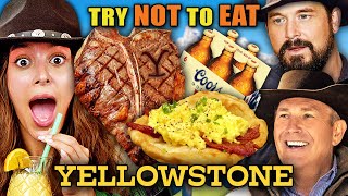 Try Not To Eat  Yellowstone (Frybread, Octopus, Hot Biscuits) | People Vs. Food