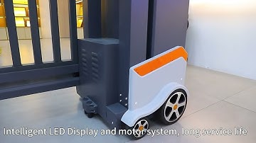 Advanced Automatic Sliding Gate | Telescopic Gate with License Plate Recognition