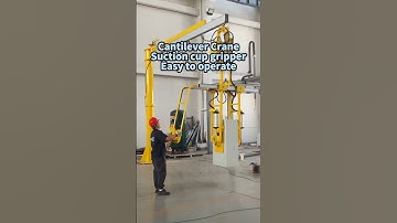 Cantilever crane structure for transporting cabinets