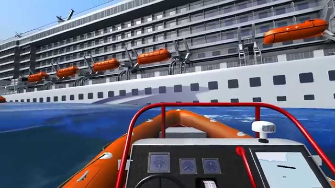 cruise ship sinking simulator