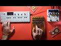 Kalimba • Op1• avalanche run ambient post electronic. Teenageengenering live improvised jam