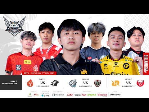 🔴 LIVE | MPL ID S13 | Regular Season | Day 2 Week 7