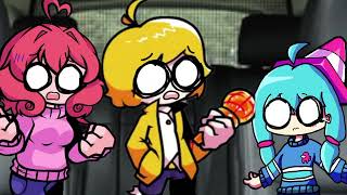 Driving With Main Characters (Rhythmic Revolution)