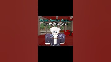 Super Senior Gojo in JJS | Moveset Showcase #jjs #jujutsushenanigans #roblox @sinisterbart