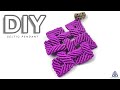 DIY Macrame Celtic Knot Keychain | Pattern 3