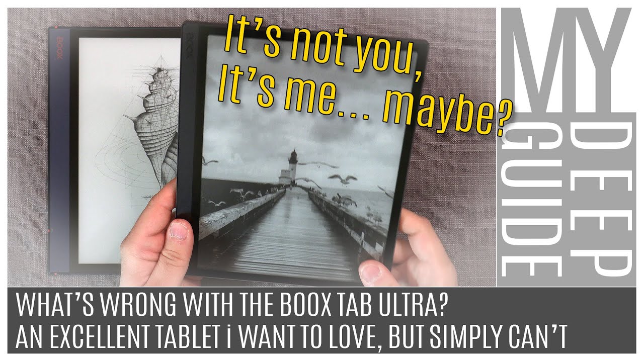 Onyx Boox Tab Ultra C e-ink tablet review: good for what it is, but it  still isn't an iPad - General Discussion Discussions on AppleInsider  Forums