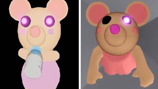 Roblox Piggy Baby Mandy Mouse All Jumpscares Comparison Side By Side