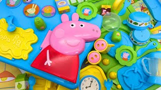 Satisfying with Unboxing Cute Peppa Pig Kitchen Playset | ASMR Toy Review