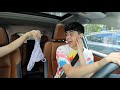 REMOVING ALL MY CLOTHES WHILE MY BOYFRIEND DRIVES!! *HILARIOUS*