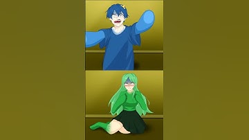 Thumbnail of Transformation BLUE vs GREEN (Rainbow friends)