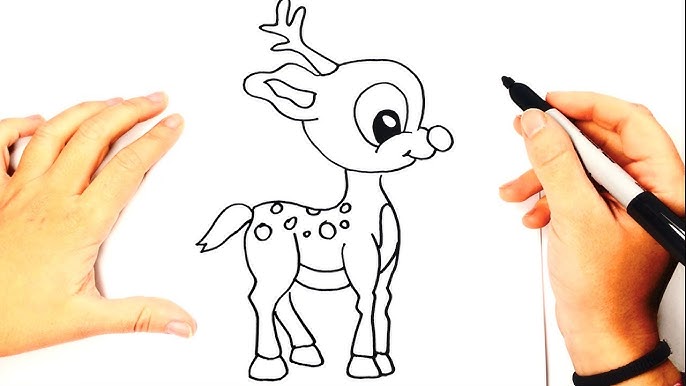 Cómo dibujar un Ciervo paso a paso | Dibujo fácil de Ciervo - YouTube c-mo-dibujar-un-ciervo-paso-a-paso-dibujo-f-cil-de-ciervo-youtube
