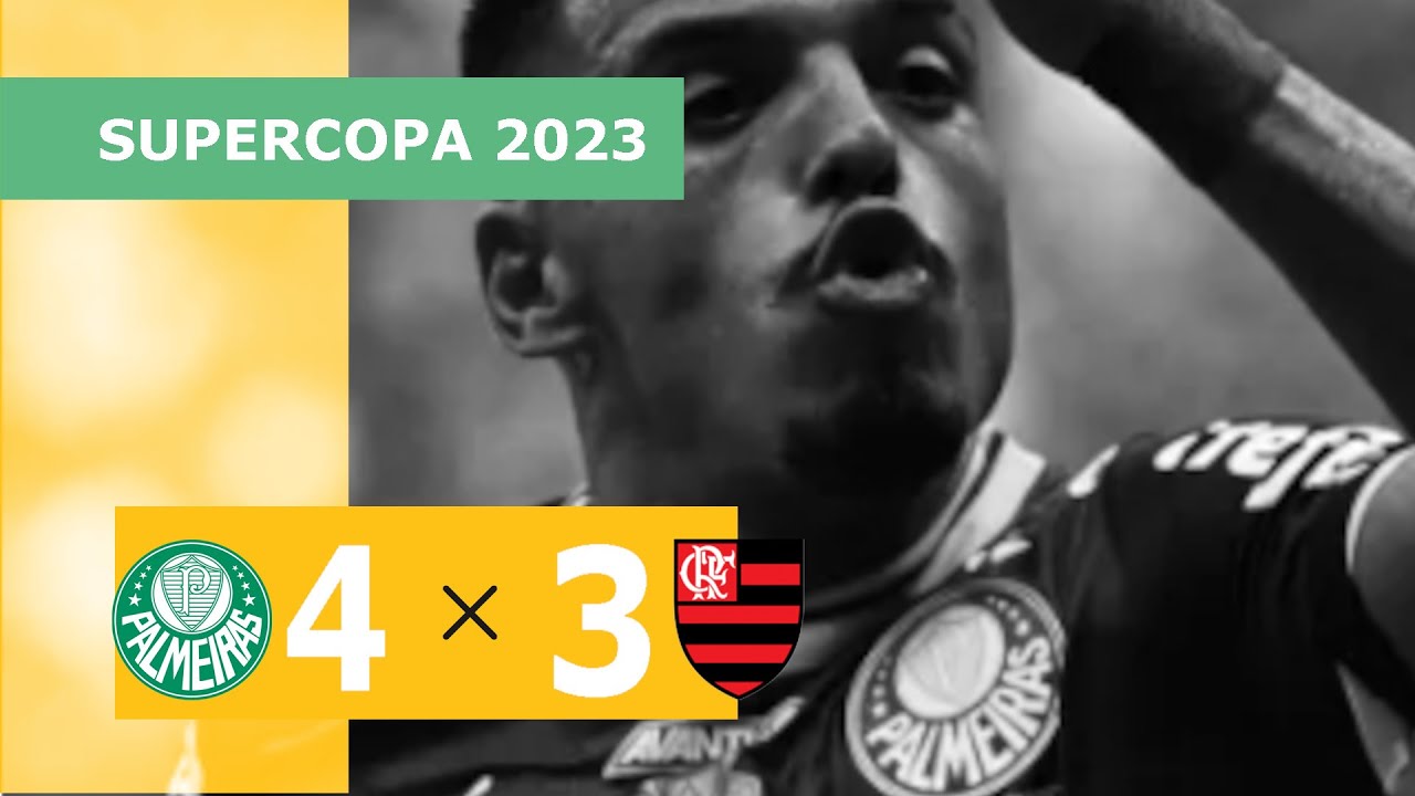 Palmeiras x Flamengo: veja onde assistir à Supercopa do Brasil