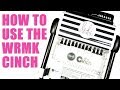 HOW TO // Use the WRMK Cinch Binding Machine
