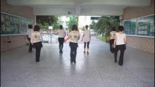 Bengawan Solo(梭羅河畔) line dance by Alison Johnstone