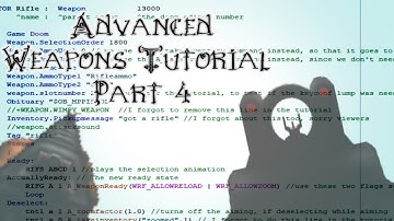 Doom: Advanced Weapons Tutorial (Part 4: PAINFUL CODE!)