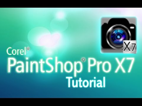 corel paintshop pro x7 poster tutorials