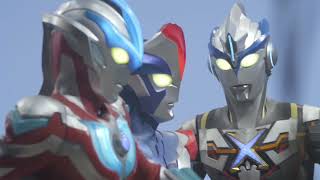 Ultraman X, Ultraman Victory & Ultraman Ginga