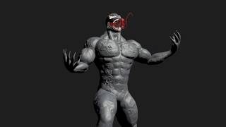 FREE Venom sculpting cinema 4d PART 2