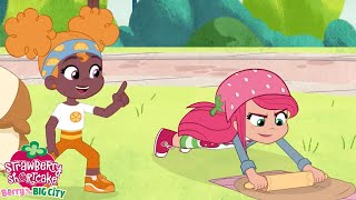 sporty strawberry strawberry shortcake cartoons for kids wildbrain kids